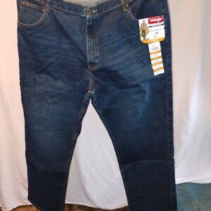 Wrangler | Men's Dark Blue Relaxed Fit Jeans | 42x30 | New with Tags